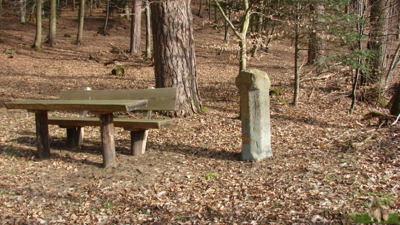 Ritterstein Nr. 026-4a An der Bildeiche.JPG - Ritterstein Nr.26 An der Bildeiche
